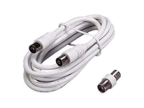 Prolunga antenna cavo - tv, con