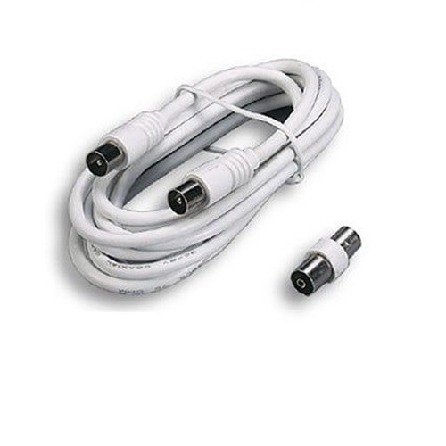 Cavo prolunga bianco antenna